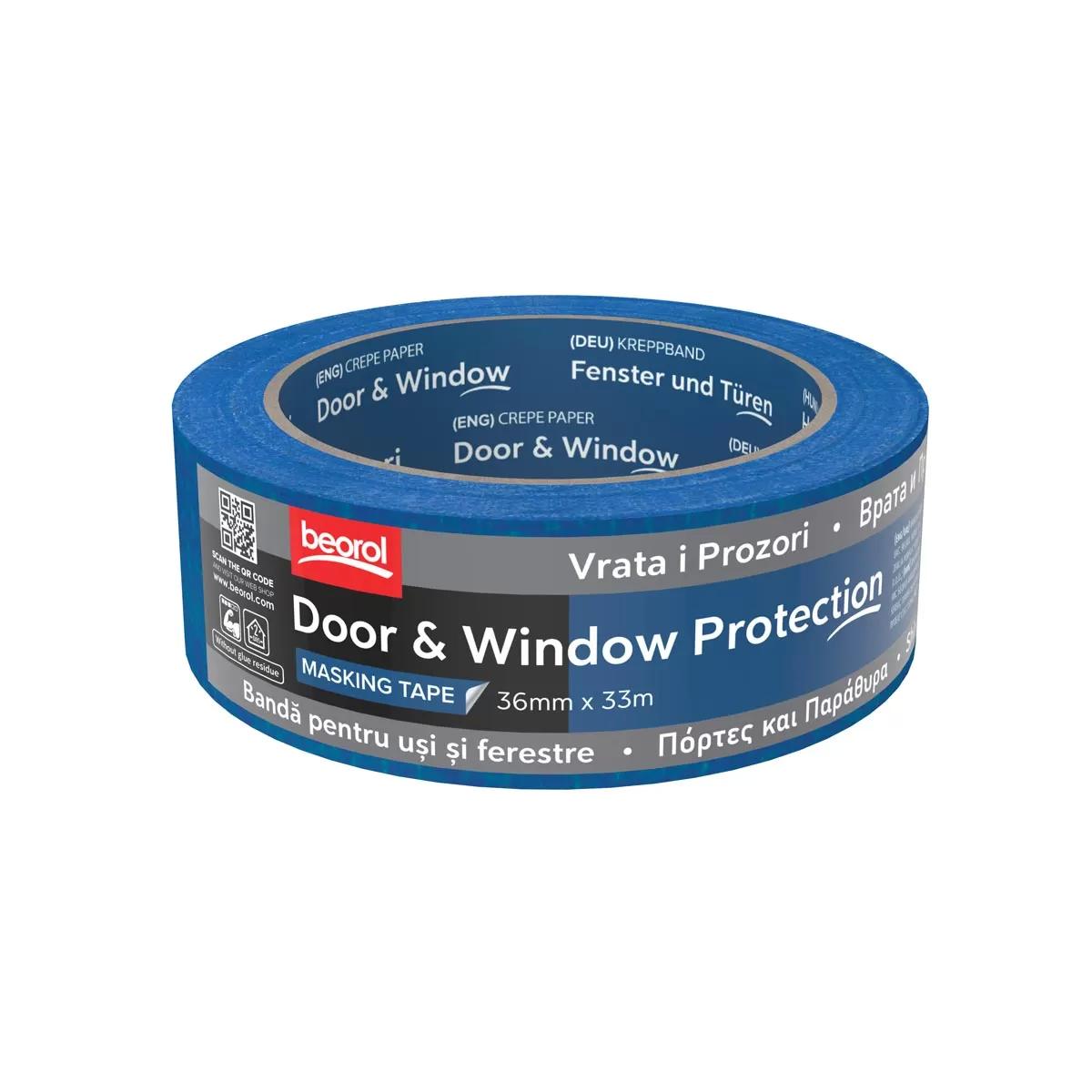 Masking tape Door & Window protection 36mm x 33m 
