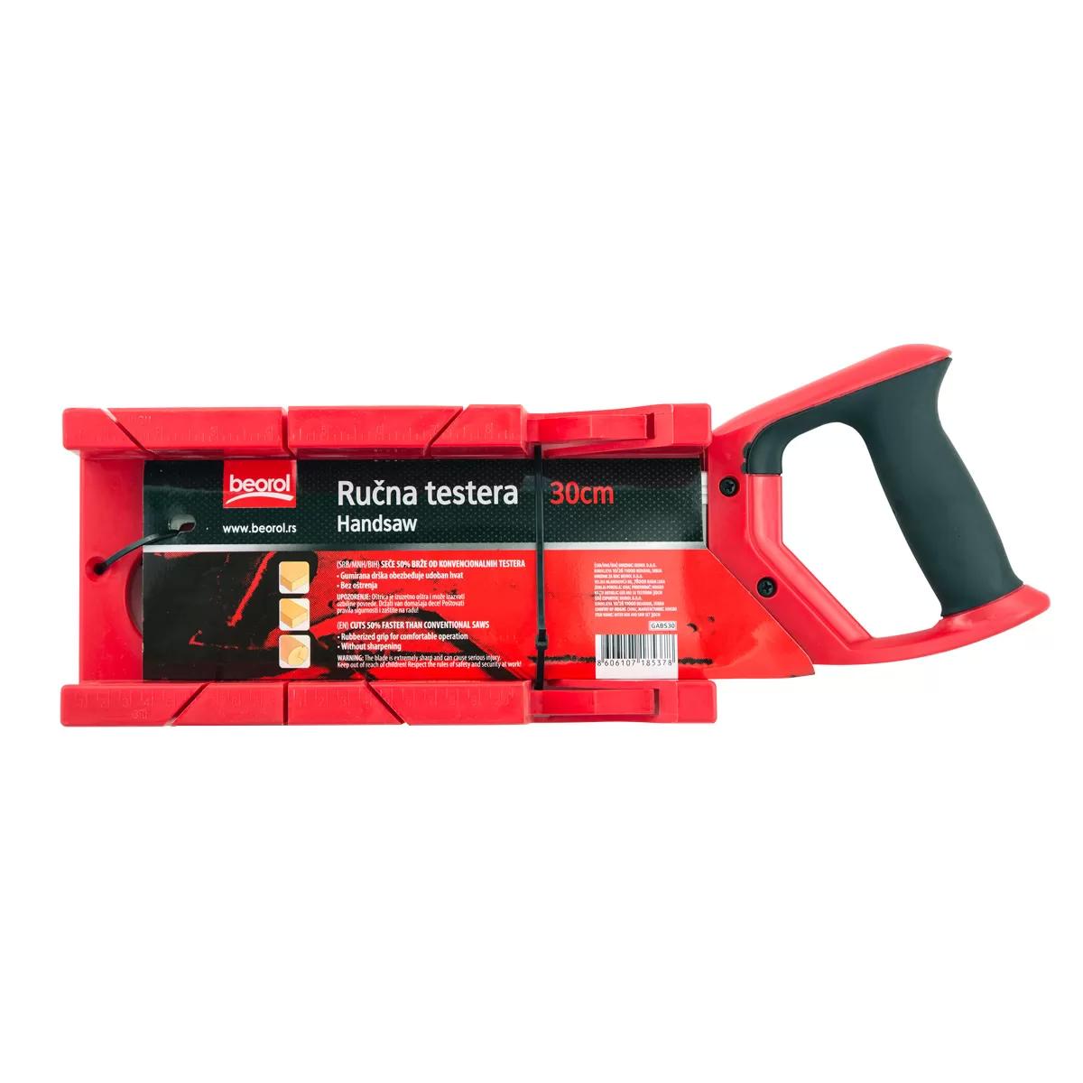 Miter box shop and saw set