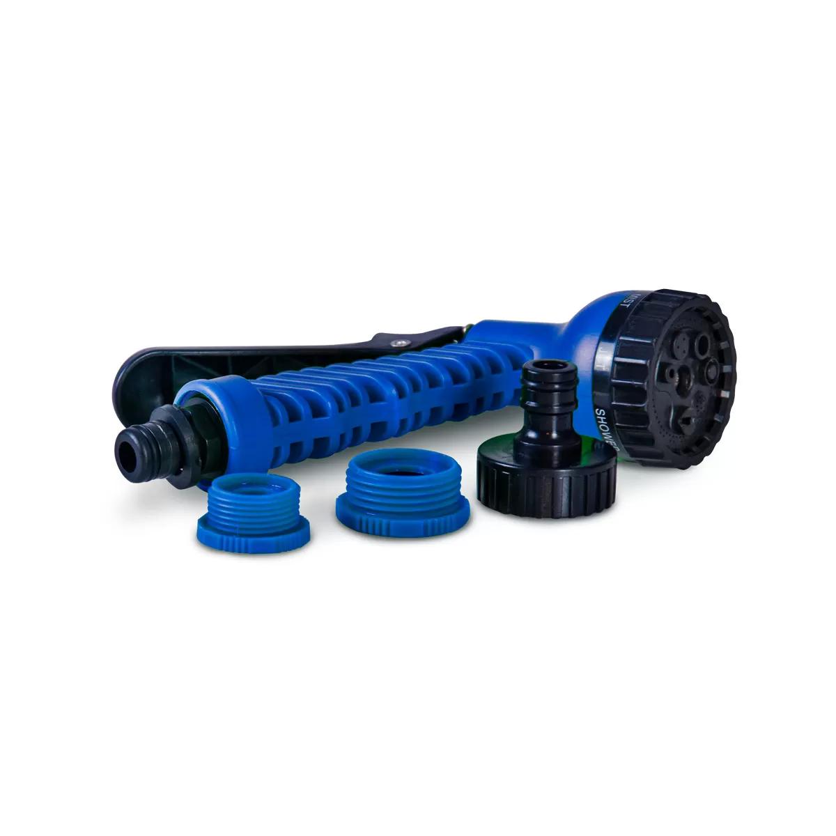 Expandable hose 15m, blue 