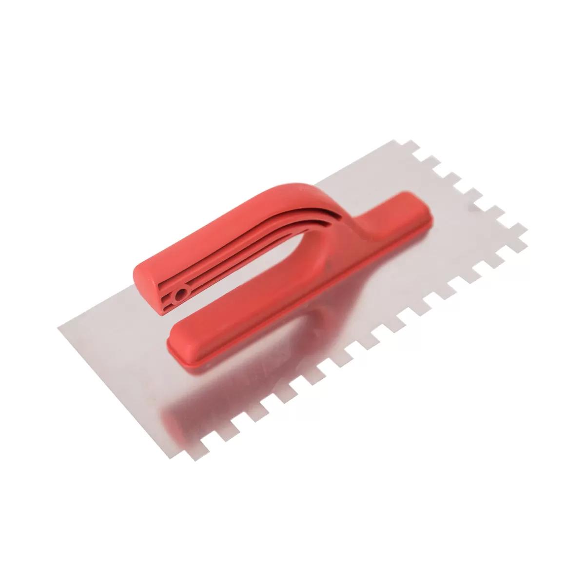 Plastering trowel, ABS handle, 10x10mm 