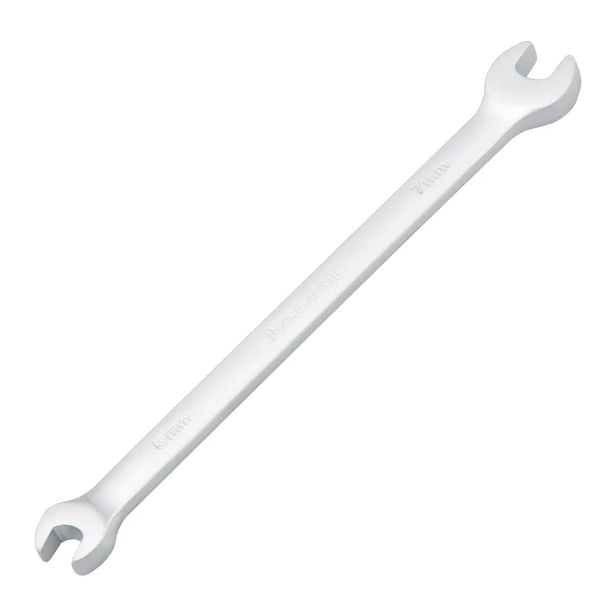 Double open end wrench 6x7 