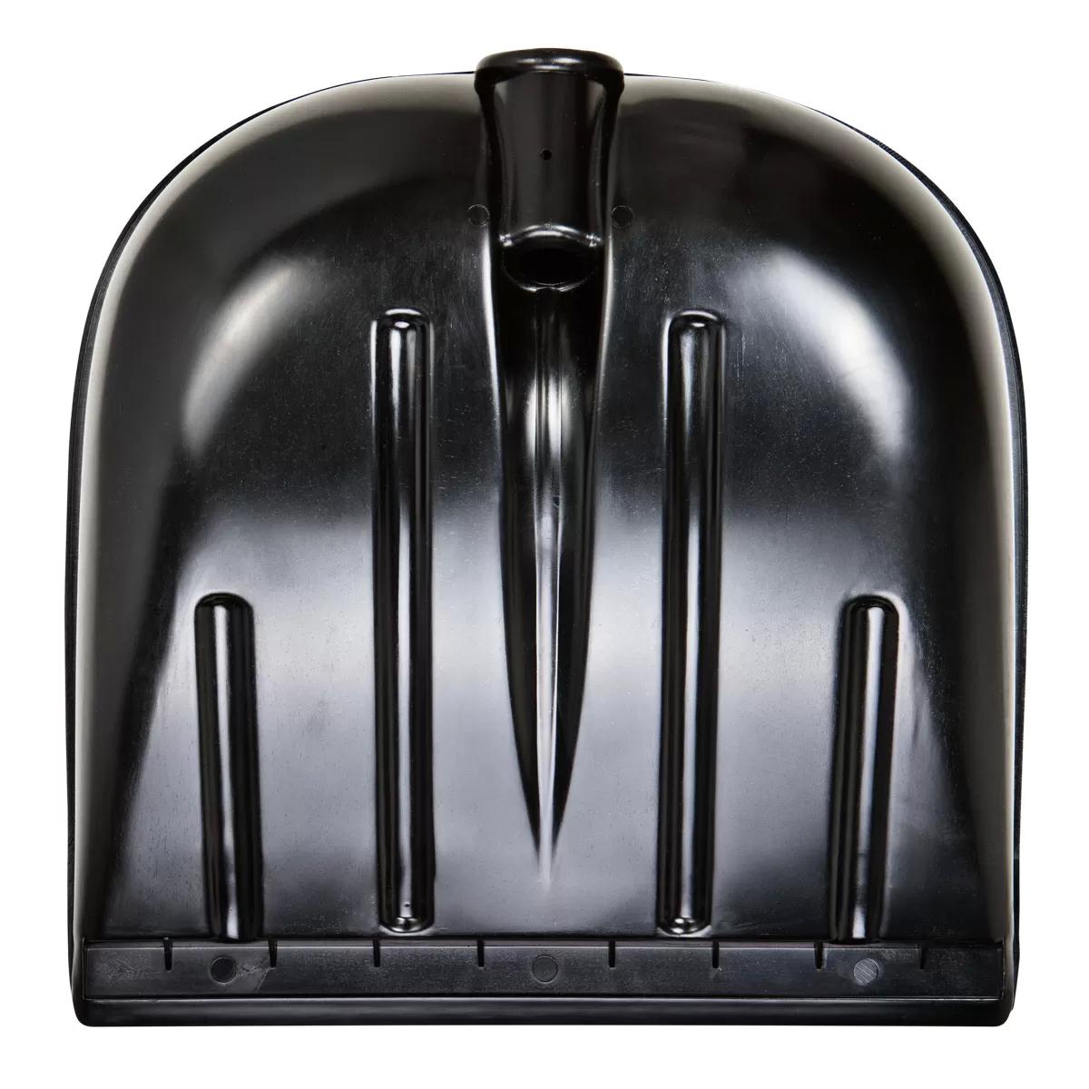 Plastic shovel 40x40cm, black 