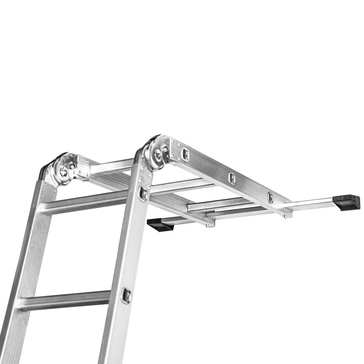 Aluminium ladder collapsible 