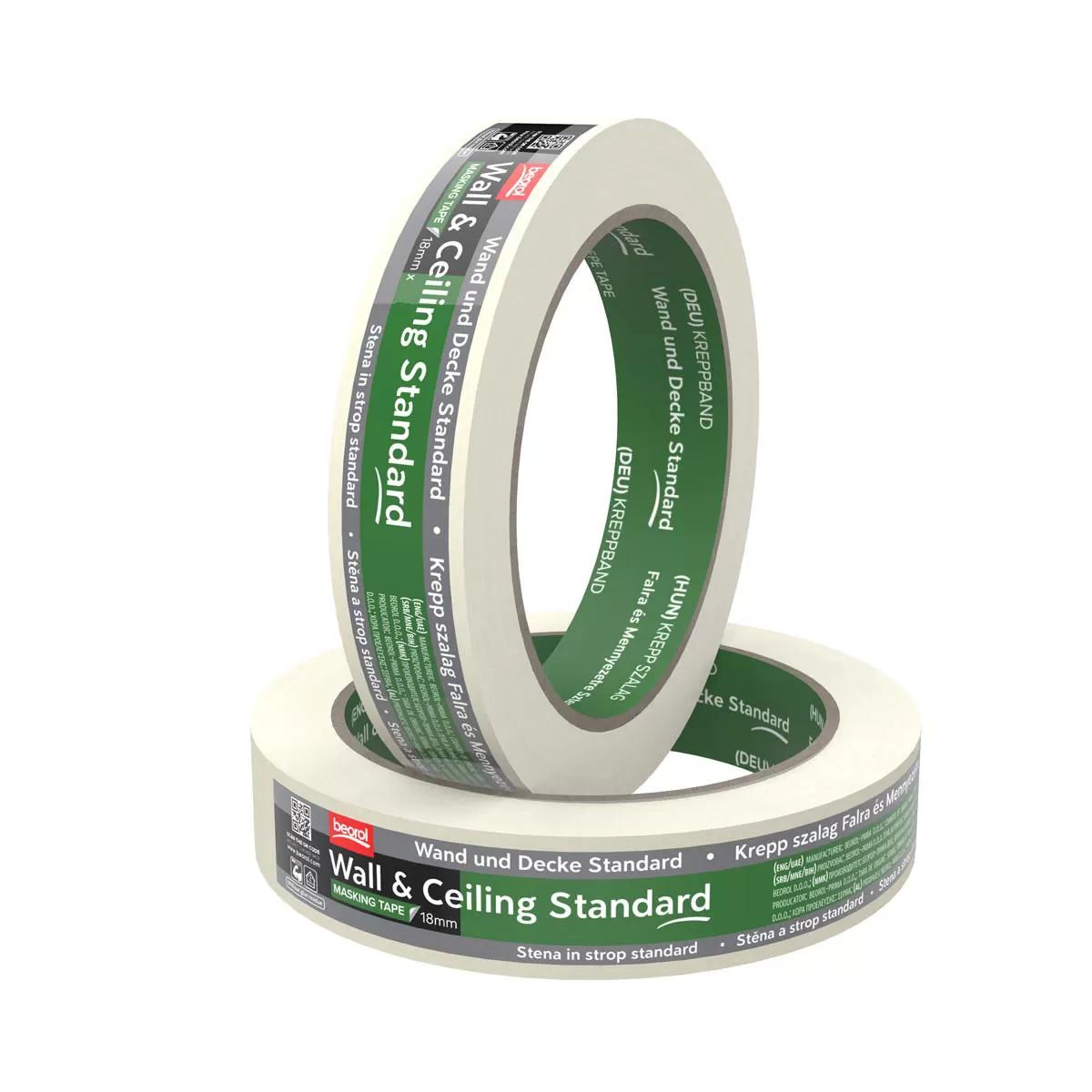 Masking tape Wall & Ceiling Standard 18mm x 50m 