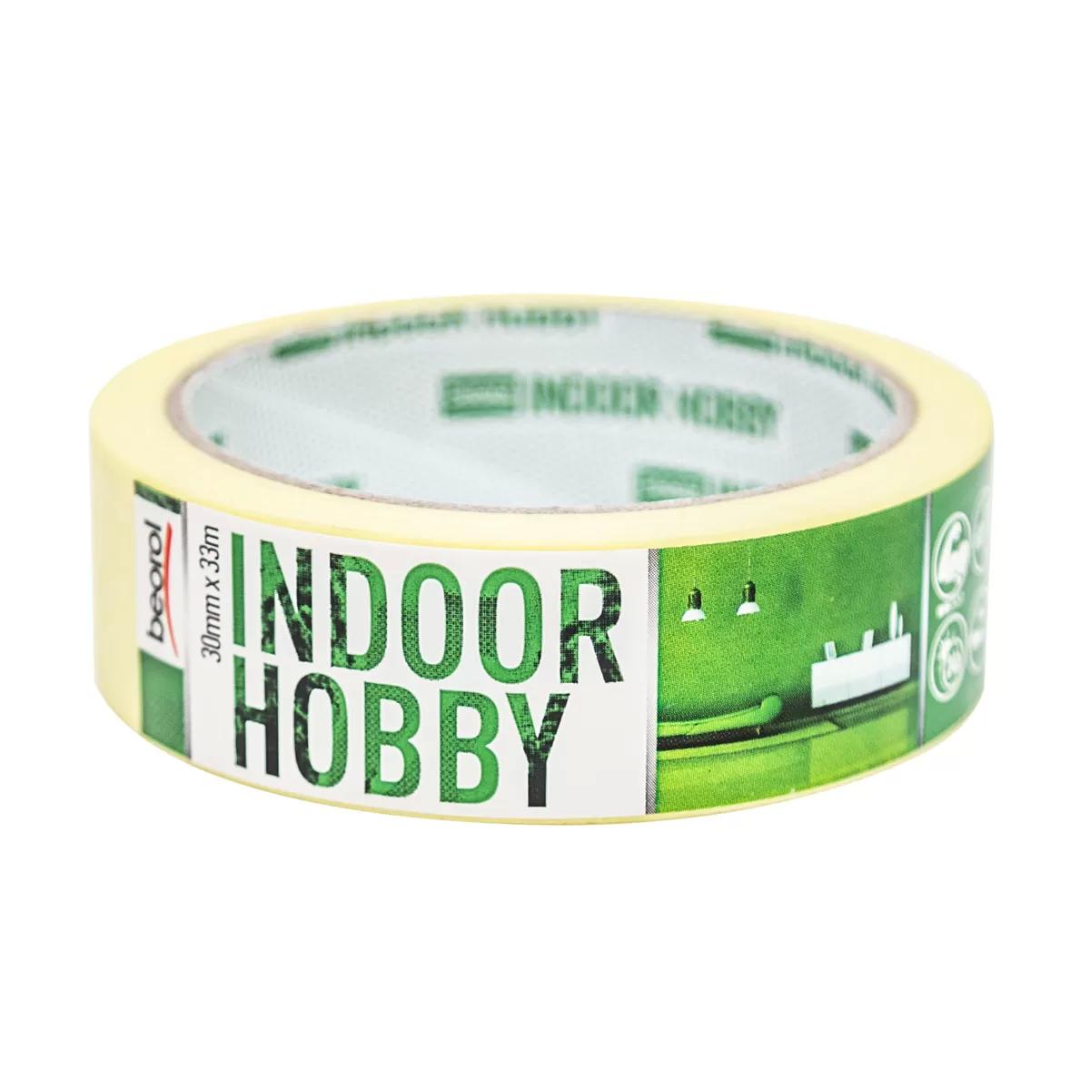 Masking tape Indoor Hobby 30mm x 33m, 60ᵒC 