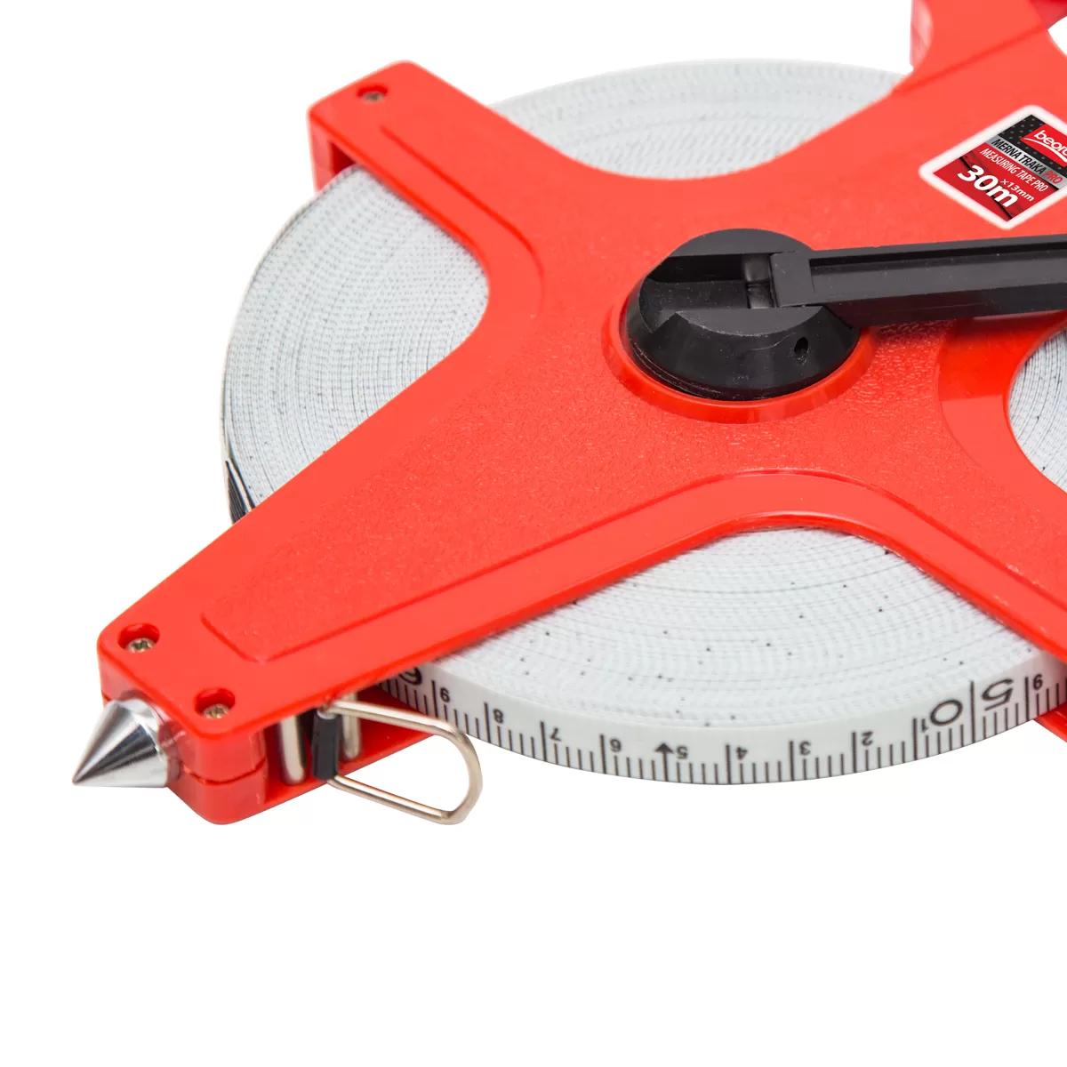 Fiberglass measuring tape professional 100 ft /30m MTP30