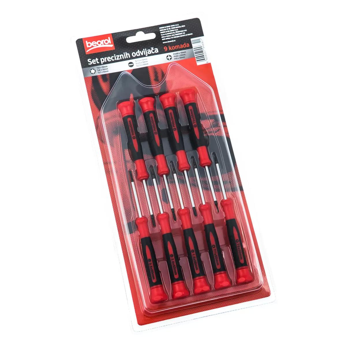 Precision screwdriwers set 9pcs 