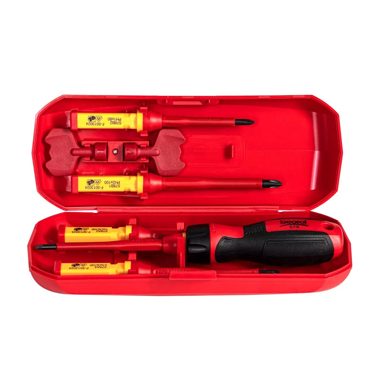 8pcs VDE insulated screwdriver set 