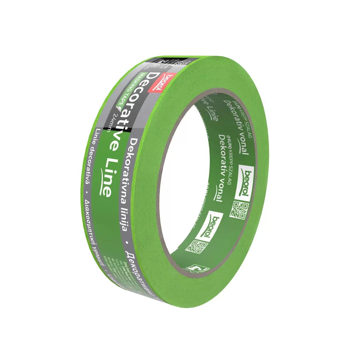 Masking tape Perfect line 24mm x 50m, 80ᵒC 