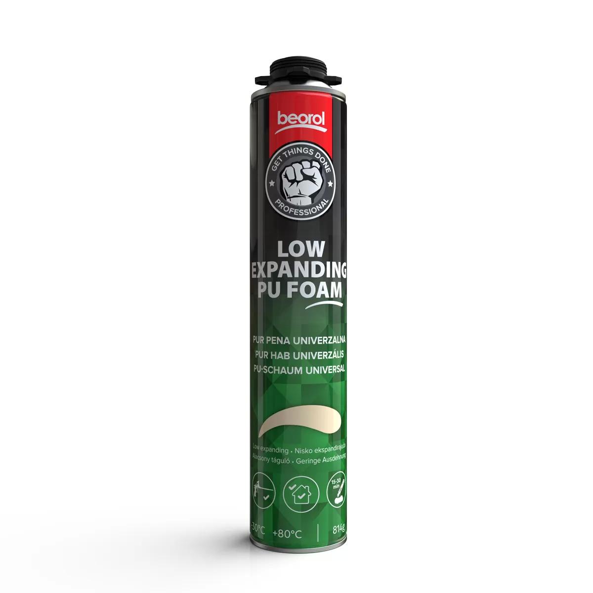 PU foam low expanding gun grade, 750ml 