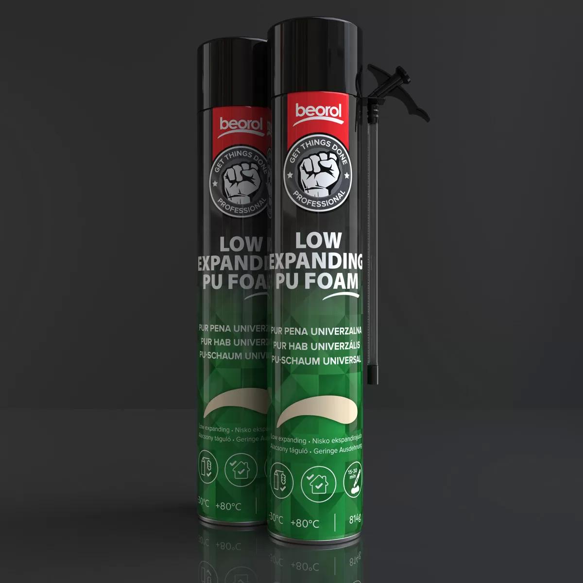 PU foam low expanding spray, 750ml 