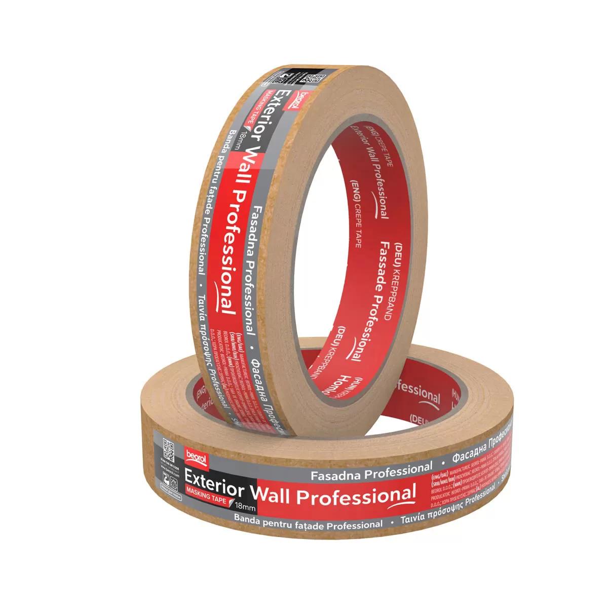 Masking tape Exterior Wall Professional 18mm x 50m 