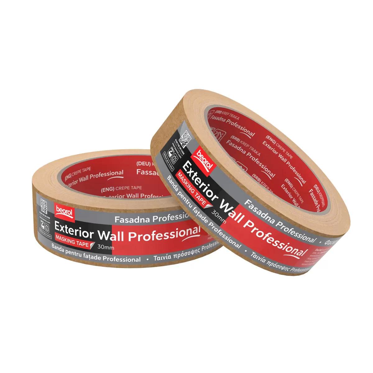Masking tape Facade Professional 30mm x 50m, 90ᵒC 