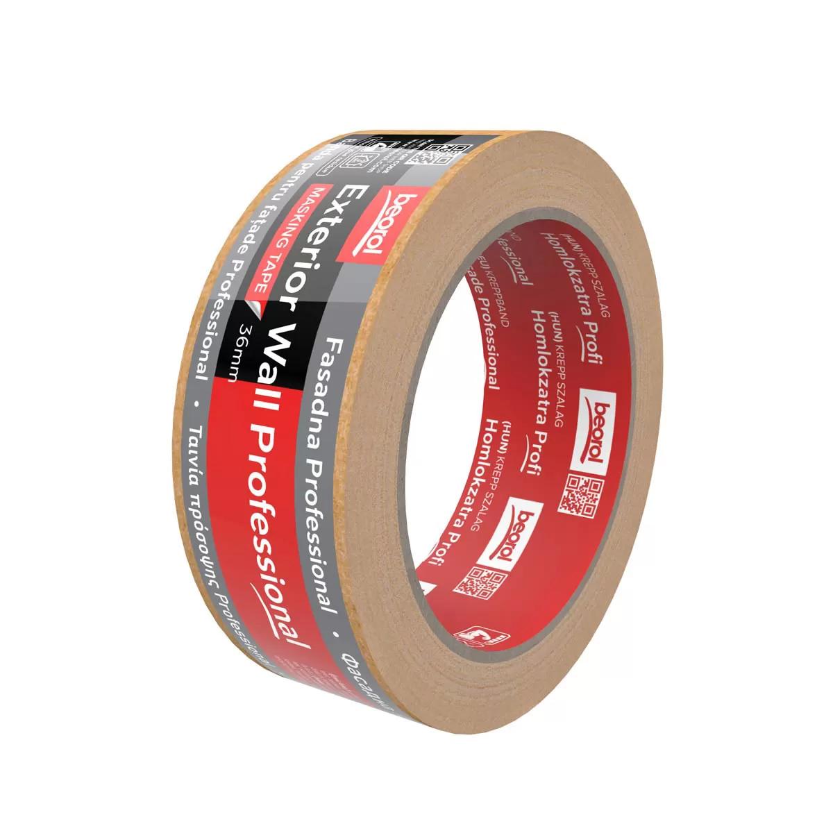 Masking tape Facade Professional 36mm x 50m, 90ᵒC 