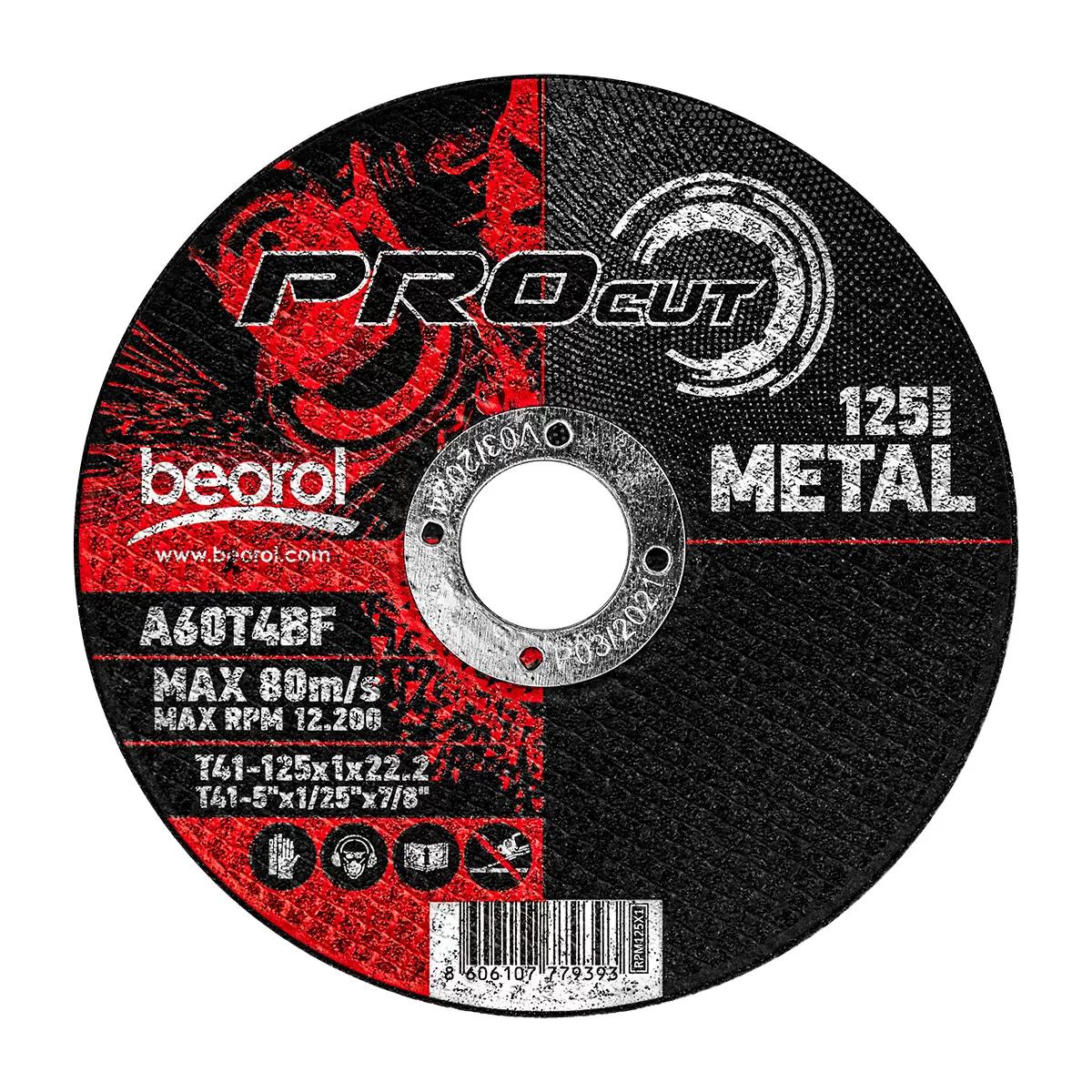 Cutting disc for metal, ø125x1mm 