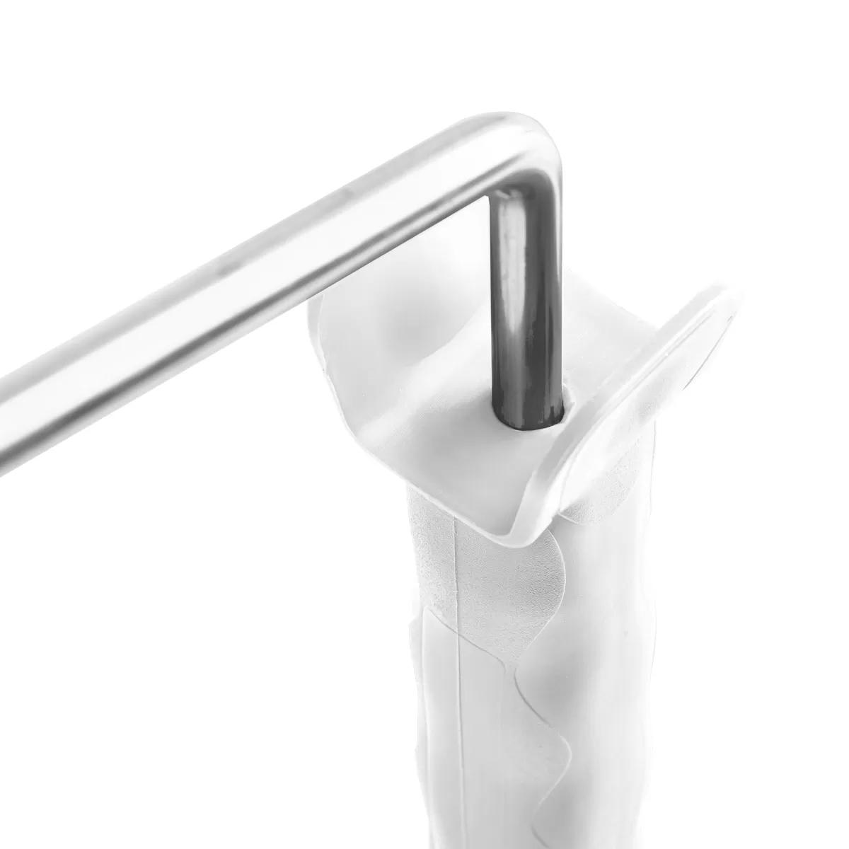 Roller handle slip-on white 9