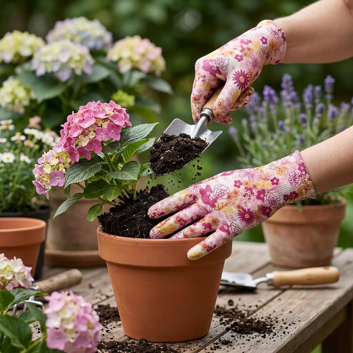 Garden gloves design 1 