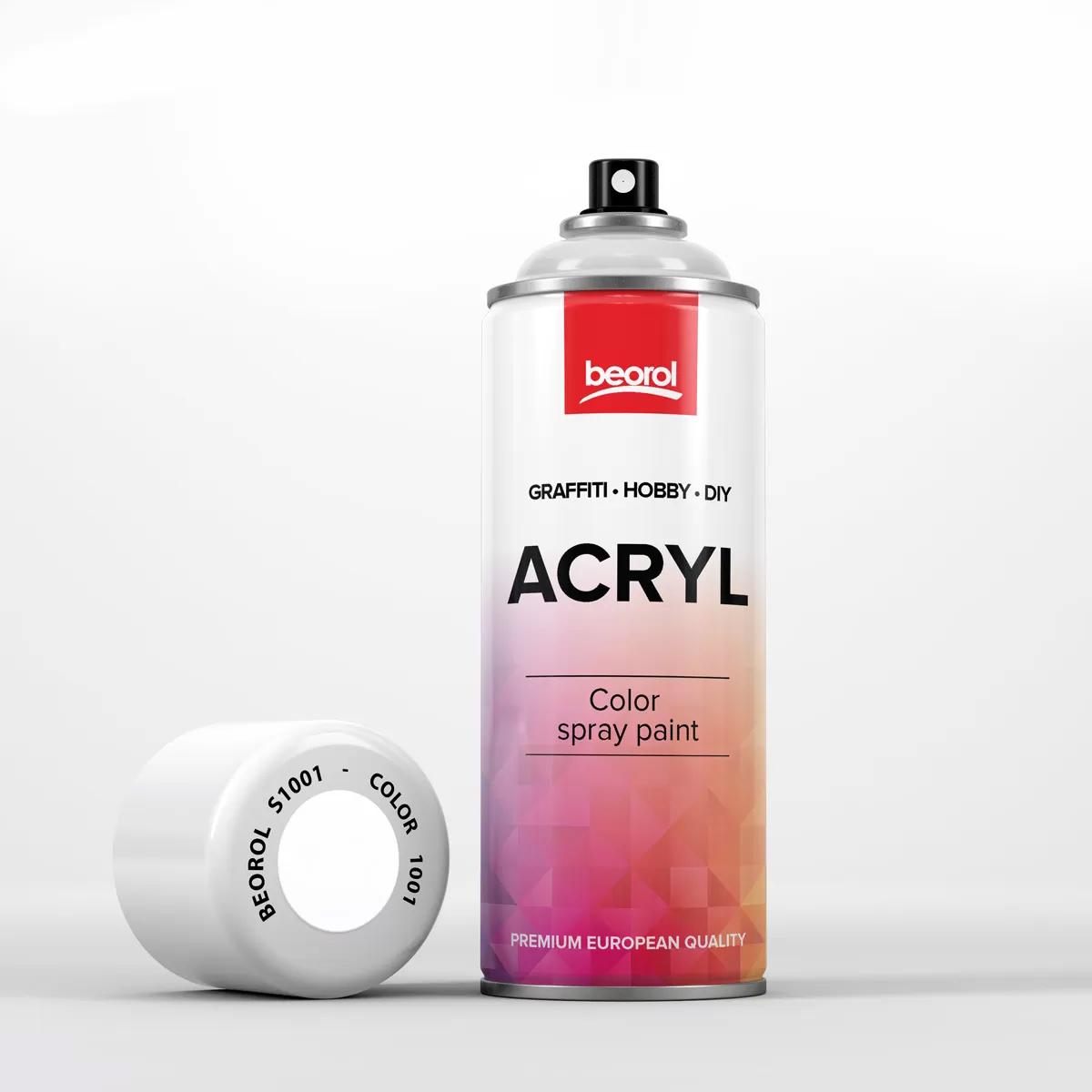 Spray paint White, matt, Bianco Opaco 
