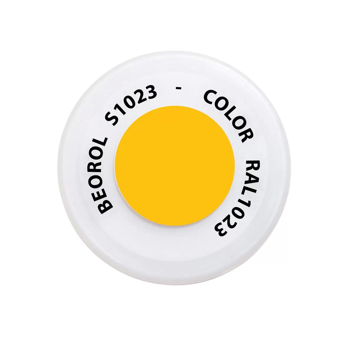 Spray paint Yellow Traffico RAL1023 