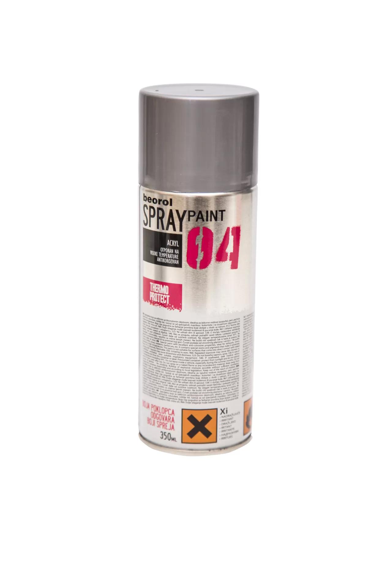 Spray hi-heat black N351 