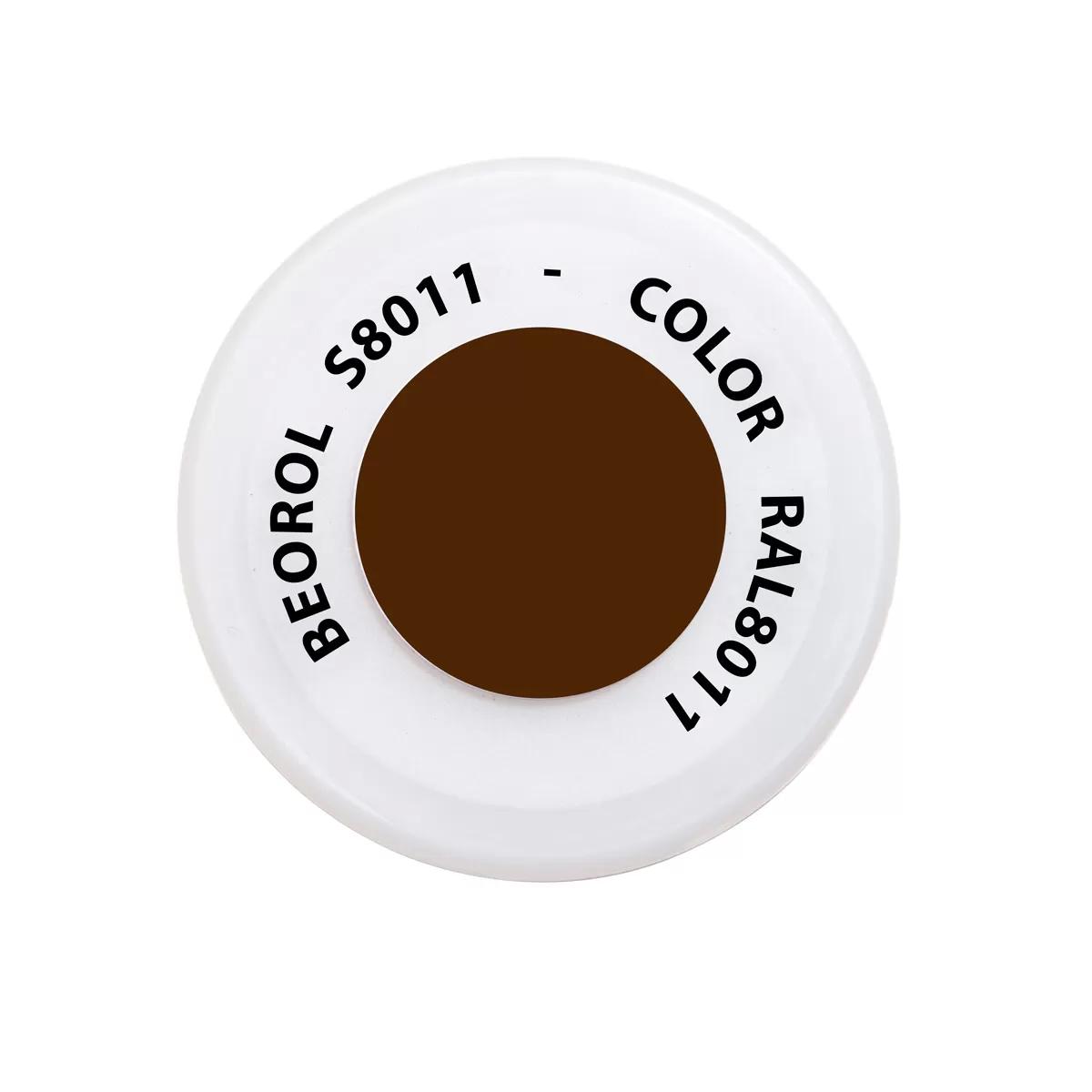 Spray paint brown Noce RAL8011 