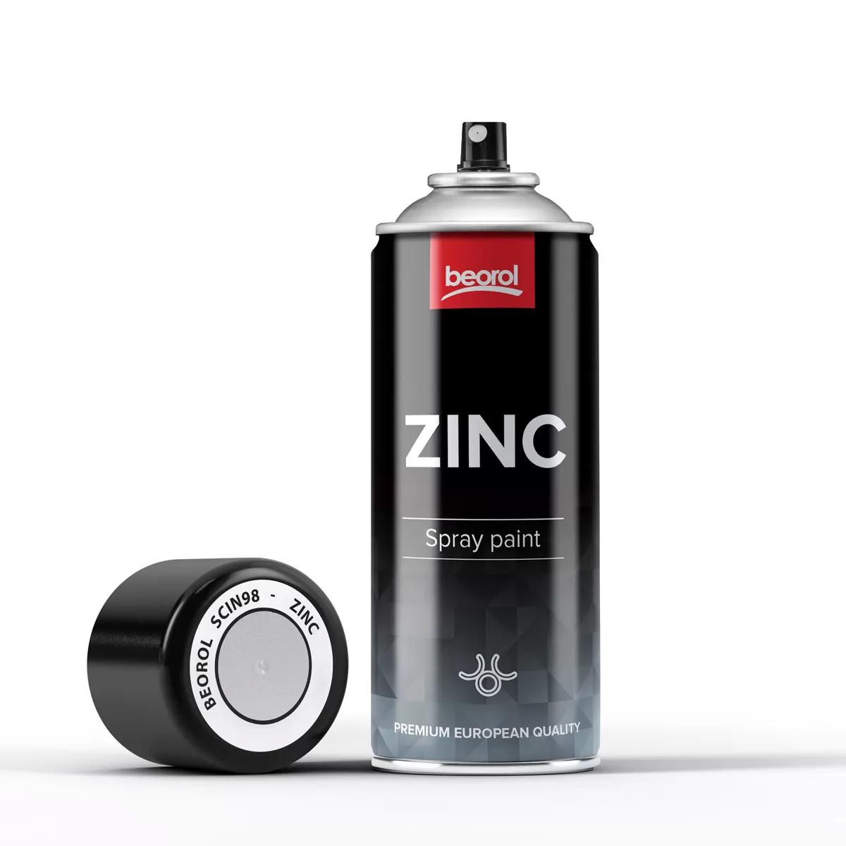 Black zinc spray paint on sale