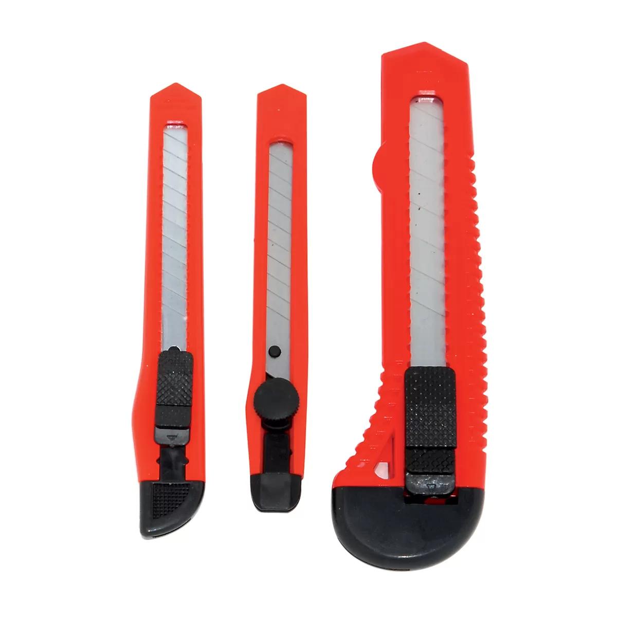 Utility knifes, 3pcs set 