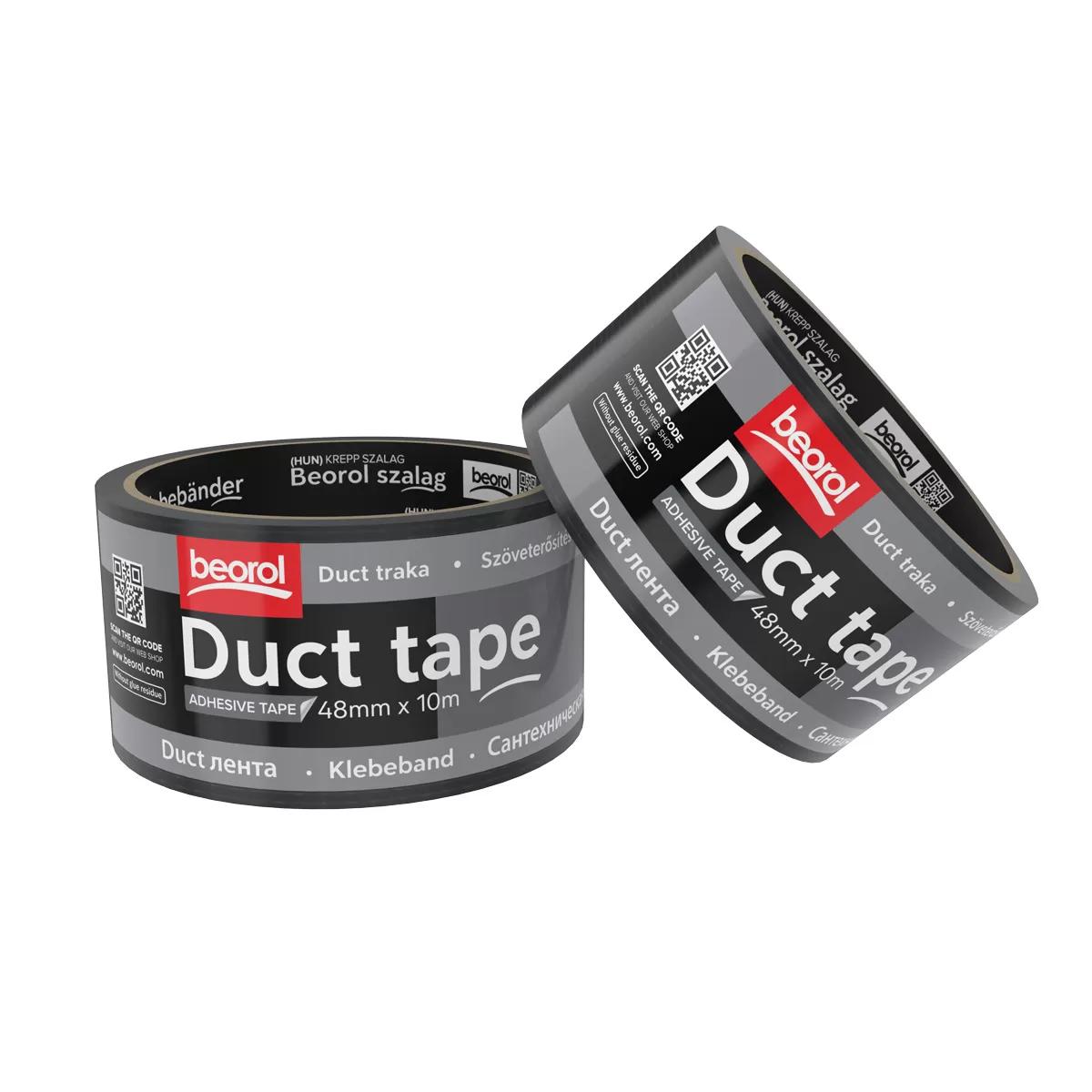 Duct tape 48mm x 10m, black 