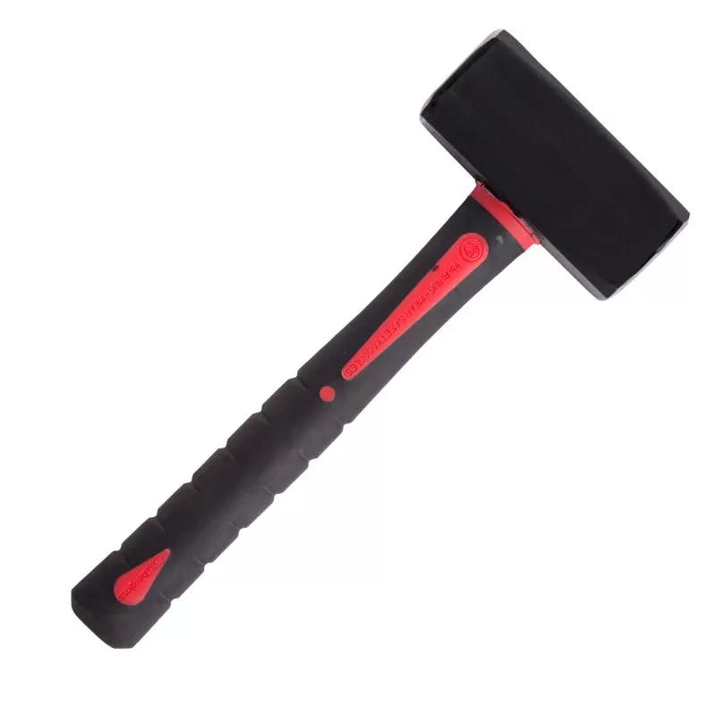 Fiberglass handle sledge hammer, 1500gr 