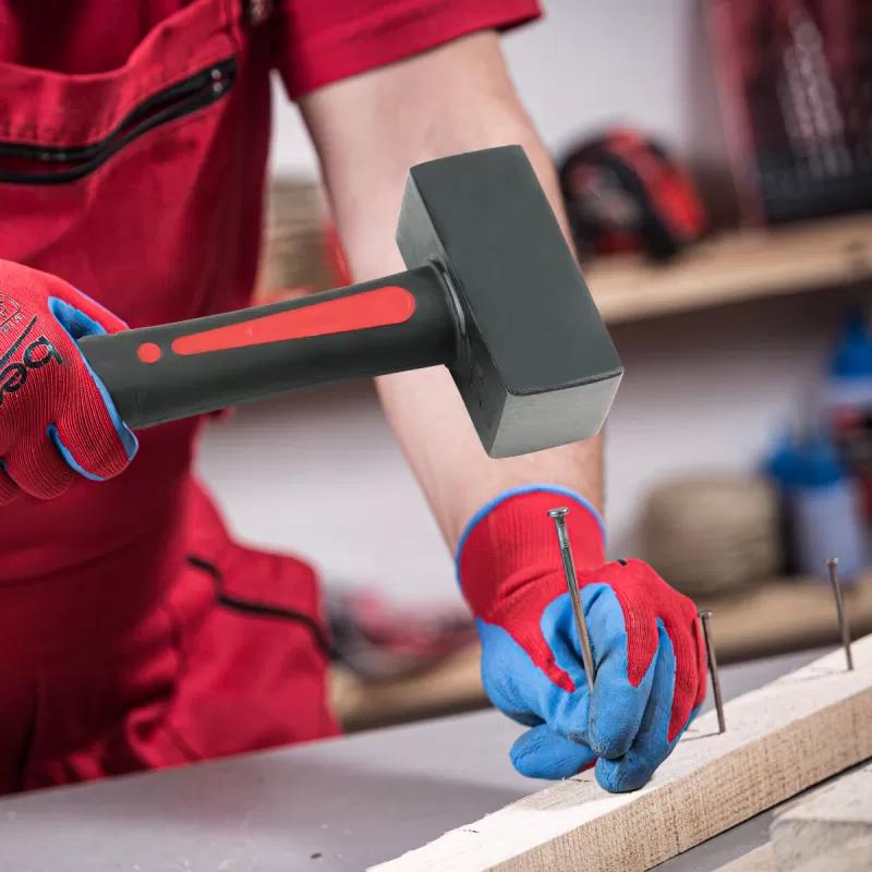 Fiberglass handle sledge hammer, 2000gr 
