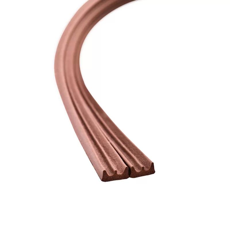 Seal strip E-profile, brown 2x50m 