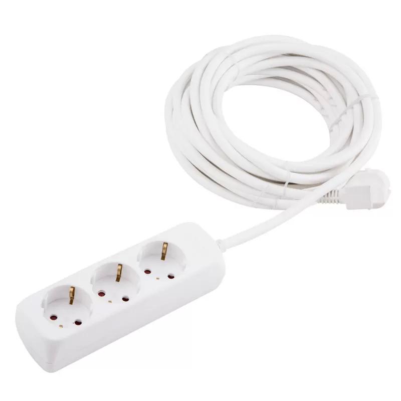 Extension cable 3 sockets 3m 