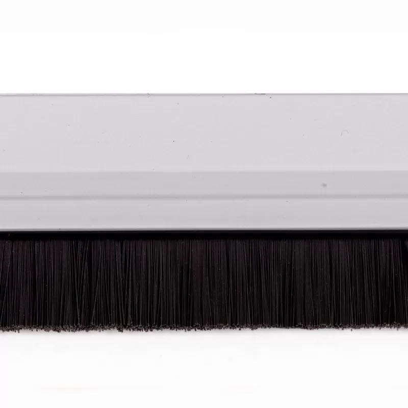 Adhesive PVC draught-exwith brush for the 1m white 