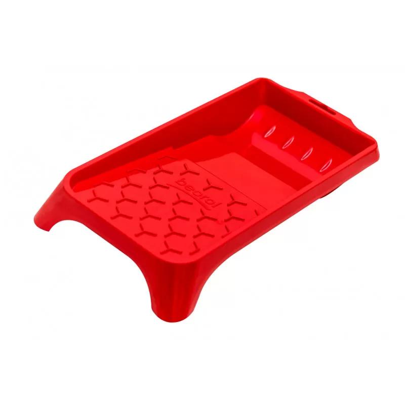 Plastic paint tray 15x32cm, red 