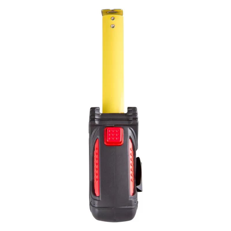 Steel measuring tape 3m, red body/black cover 