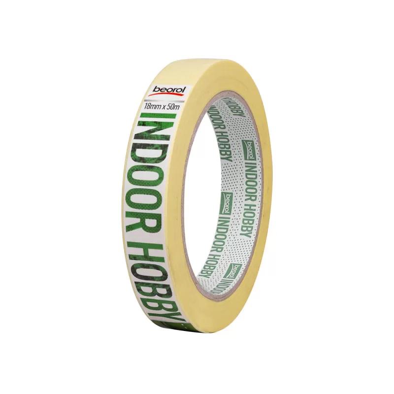 Masking tape Indoor Hobby 18mm x 50m, 60ᵒC 