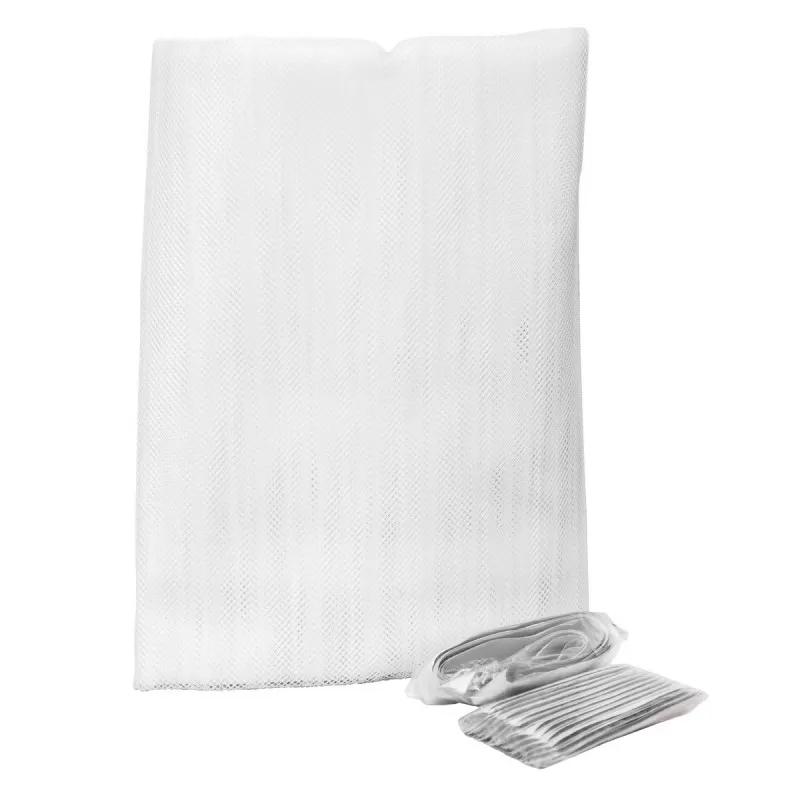 Magnetic door curtain, white 