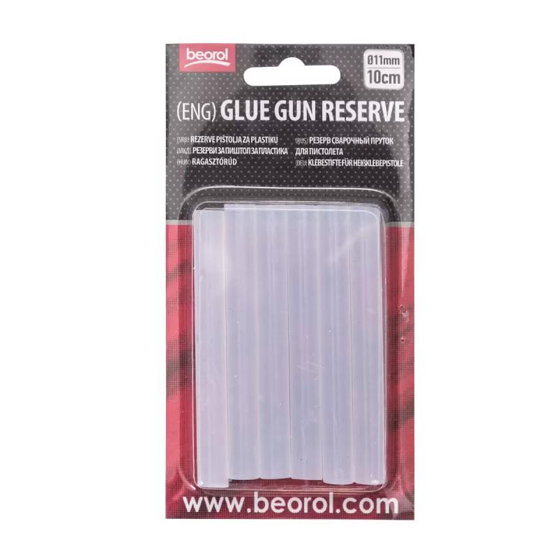 Glue gun reserve 11mmx10cm White 