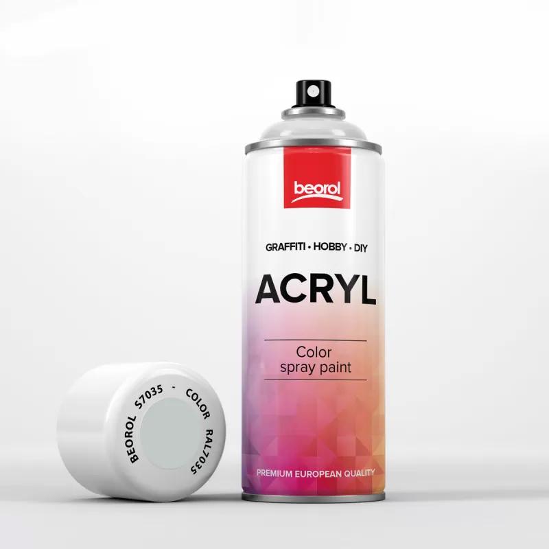 Spray paint gray Luce RAL7035 