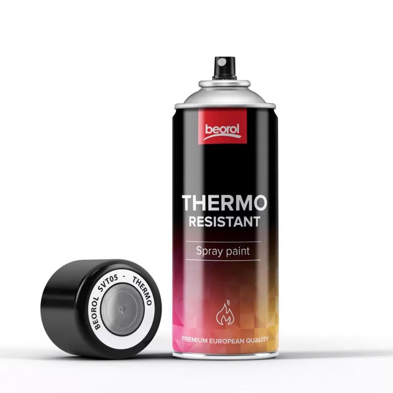 Paint spray for high temperatures Transparente 